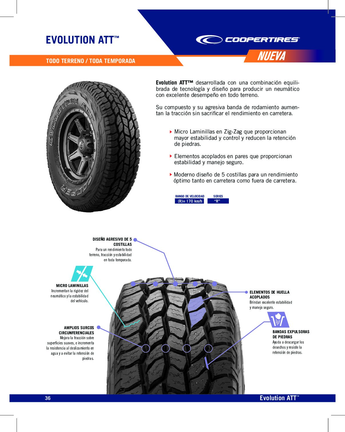Cooper 265/70 R17 115T Evolution ATT - Neumacenter Web